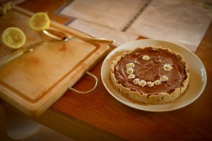 tarte crue au chocolat