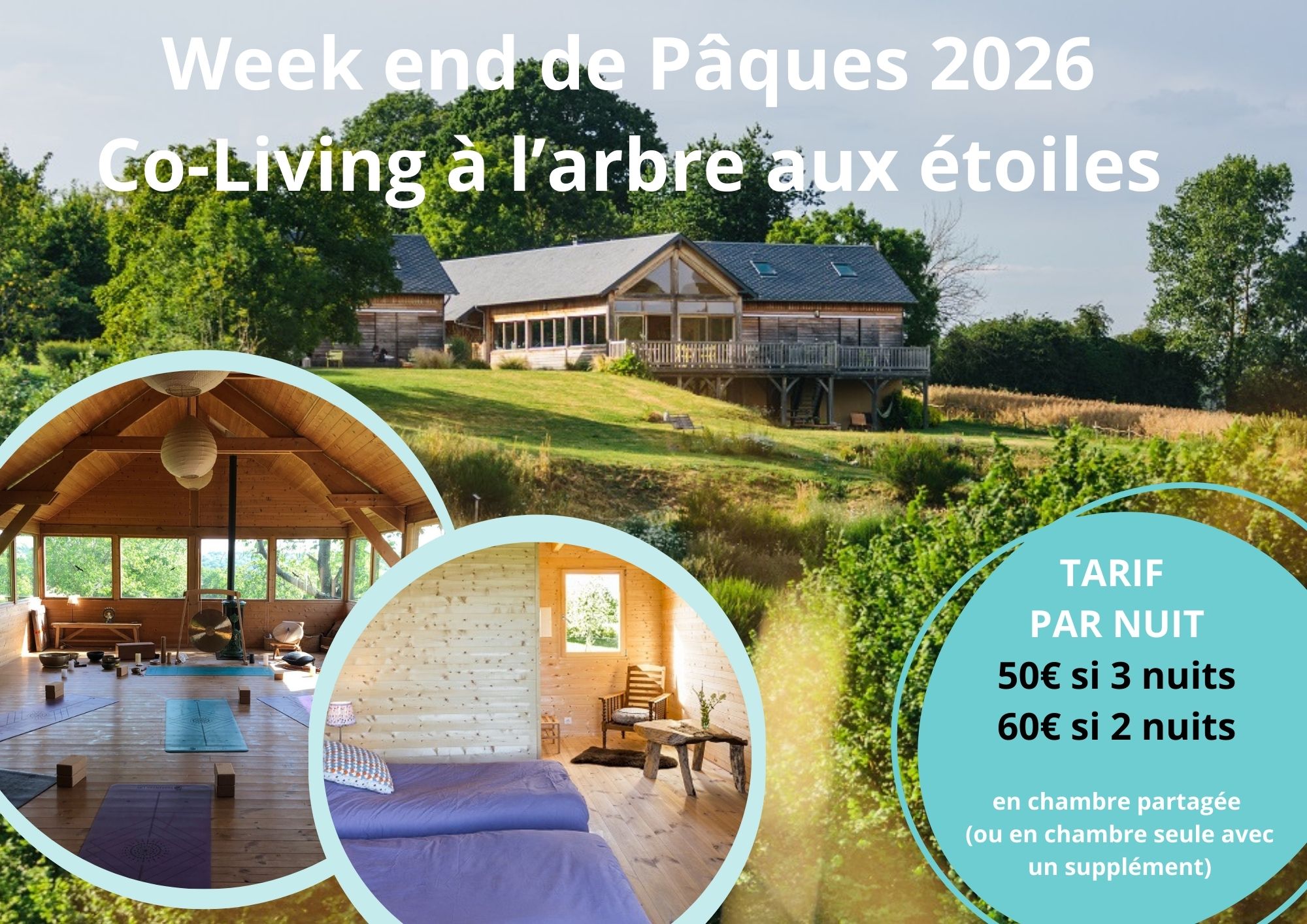 Séjour en co-living à Pâques