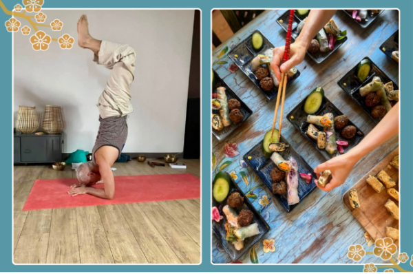 Yoga & Cuisine Japonaise : vers le renouveau du Printemps